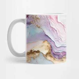 Pastel Watercolor Alcohol Ink Abstract Mug